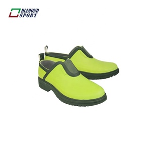 Chaussures de jardin en caoutchouc recyclable antidérapantes imperméables avec doublure en coton, design de couleur personnalisé, été automne, bottines à la cheville unisexes - Product Image 2