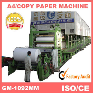 venta caliente máquina de papel A4, 1092mm máquina de papel blanco a4 <span class=keywords><strong>con</strong></span> <span class=keywords><strong>una</strong></span> larga <span class=keywords><strong>vida</strong></span> útil - Product Image 4