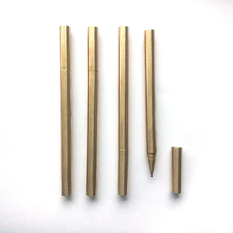Xinghao ยี่ห้อที่มีคุณภาพสูงโลหะหนักปากกาทองเหลืองปากกาเจล