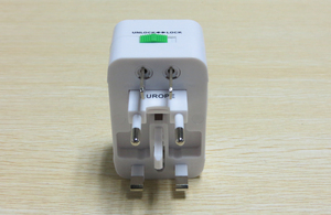 Adattatore Universale <span class=keywords><strong>Convertitore</strong></span> di Prese Elettriche Tutto in Uno per Viaggi, Adattatore di Alimentazione Elettrica per Prese US UK AU EU - Product Image 6