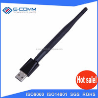 ¡Caliente! Adaptador USB Wifi de 150 Mbps con Antena 802.11n/g/b, Receptor Wifi para PC, Dongle Wifi Externo con Antena para Portátil