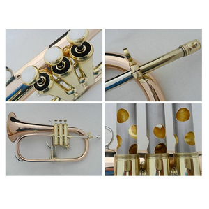 ฟอสเฟอร์ทองแดงวัสดุราคาถูก <span class=keywords><strong>Flugelhorn</strong></span> ทรัมเป็ต Professional Practice - Product Image 2