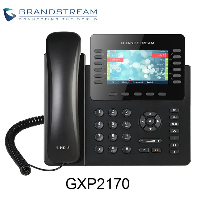 An GXP2170 Grandstream 12 lines 6 SIP 계정 IP VoIP 전화