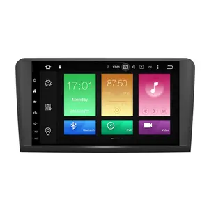 Автомобильный dvd-плеер 9 дюймов 2din Android 10 для Mercedes-Benz ML350 W164 Восьмиядерный GPS-навигатор автомобильный радиоприемник мультимедийный стерео Wi-Fi