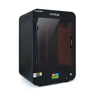 高精度直驱createbot MAX 3D金属外壳触摸屏打印机