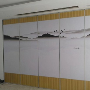 Pared Divisoria Móvil Retráctil de MDF para Sala de Conferencias, Paredes Plegables para Hoteles, Escuelas, Salones, 4000 mm, Industrial, Máximo - Product Image 4