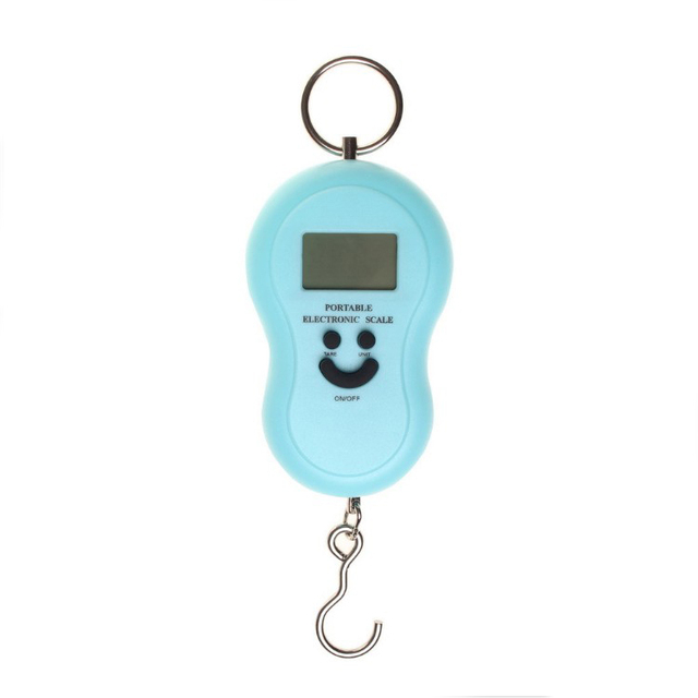 Portable 50kg Digital Travel Luggage Electronic Weighing Scale