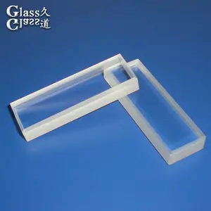 Quartz plate polished type low-e glass tempered glass wafer sapphire glass window