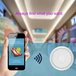 Impermeabile ble beacon tag marketing di prossimità faro bluetooth sensore ibeacon UUID maggiore piccolo ble beacon eddystone