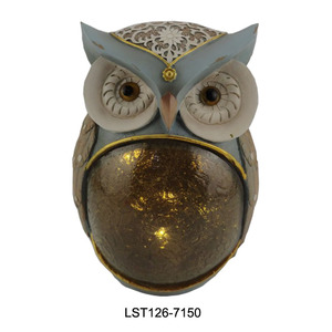 Wholesale Home Decor <strong>Owl</strong> <strong>Ornaments</strong> Cute Resin <strong>Owl</strong> Statue Crafts Home Desktop Living Room Decoration - Product Image 4