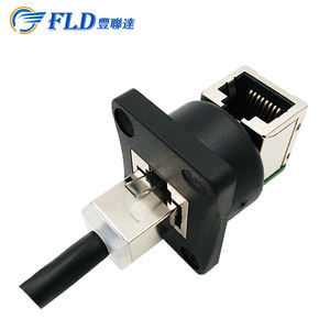 Connecteur <span class=keywords><strong>RJ45</strong></span> FCONNR à angle de 90 degrés pour accès <span class=keywords><strong>Internet</strong></span> IP44 - Product Image 1