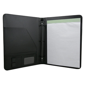 ModernQiu Kinh Doanh Tùy Chỉnh Hoàn Hảo A4 PU Da <span class=keywords><strong>3</strong></span> Vòng Chất Kết Dính - Product Image 2