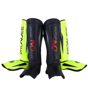 पेशे मुक्केबाजी Ticken Shinguards Instep मय थाई लड़ पुरुषों एमएमए शिन गार्ड