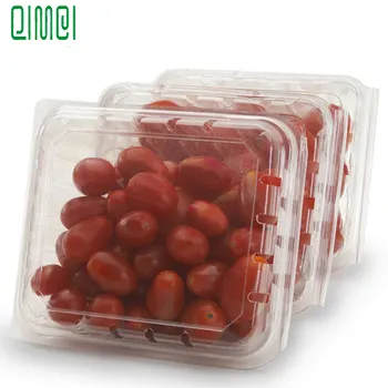 Kotak Kemasan Clamshell Cherry Tomat Blister Bening Kustom
