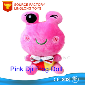 Dibujos animados sonido voz muñeca <span class=keywords><strong>ojos</strong></span> grandes Rana juguetes Rana verde juguetes de peluche - Product Image 5