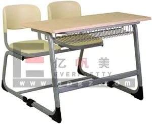 Muebles comerciales de uso General, muebles escolares, escritorio de escritura para estudiantes y juego de sillas