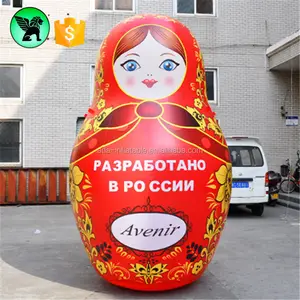 3m उच्च घटना गुड़िया Inflatable अनुकूलित विशाल Inflatable Matryoshka गुड़िया A4136