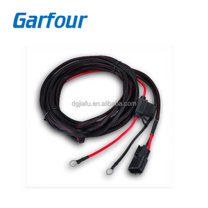 40A <strong>Fuse</strong> <strong>Box</strong> + 12V <strong>Relay</strong> Car Fog Led Light Wire Harness Looms Kit