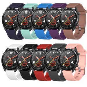 IVANHOE sostituzione Smart Watch <span class=keywords><strong>Band</strong></span> Fashion cinturino di ricambio in Silicone cinturino per <span class=keywords><strong>Huawei</strong></span> Magic/Watch GT/Ticwatch Pro - Product Image 1