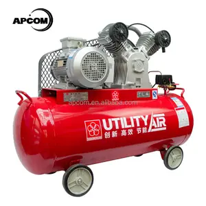 APCOM Atacado Fábrica de Preço Barato compressores de ar de Pistão 2HP 1.5KW Com 100 lirer tanque 100l