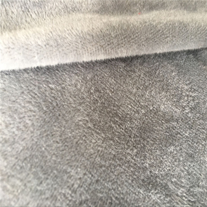 100% <span class=keywords><strong>Polyester</strong></span> Super Soft Short Plüsch Laminierter Stoff Trikot Strick garn Gefärbtes Muster für Spielzeug Heim textilien Chinesischer Lieferant - Product Image 3