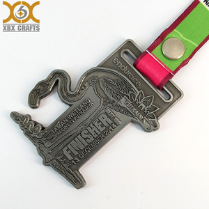 Custom 2D 3D aleación de zinc diseño Premio deportes souvenir Craft bicicleta raza medalla de metal con cinta personalizada - Product Image 6