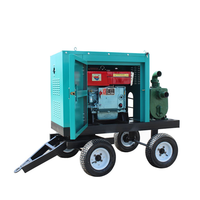 Tête de pompe à eau pour moteur diesel : Débit de 50 m : Débit de 100 m³/h Moteur diesel 4 cylindres. Diamètre d'entrée de la pompe : 125 mm Diamètre de sortie de la pompe : 100 mm