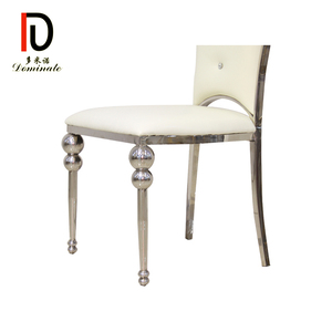 Acier Inoxydable D'approvisionnement d'usine Mariée Et Marié Royal De Mariage Chaise - Product Image 6