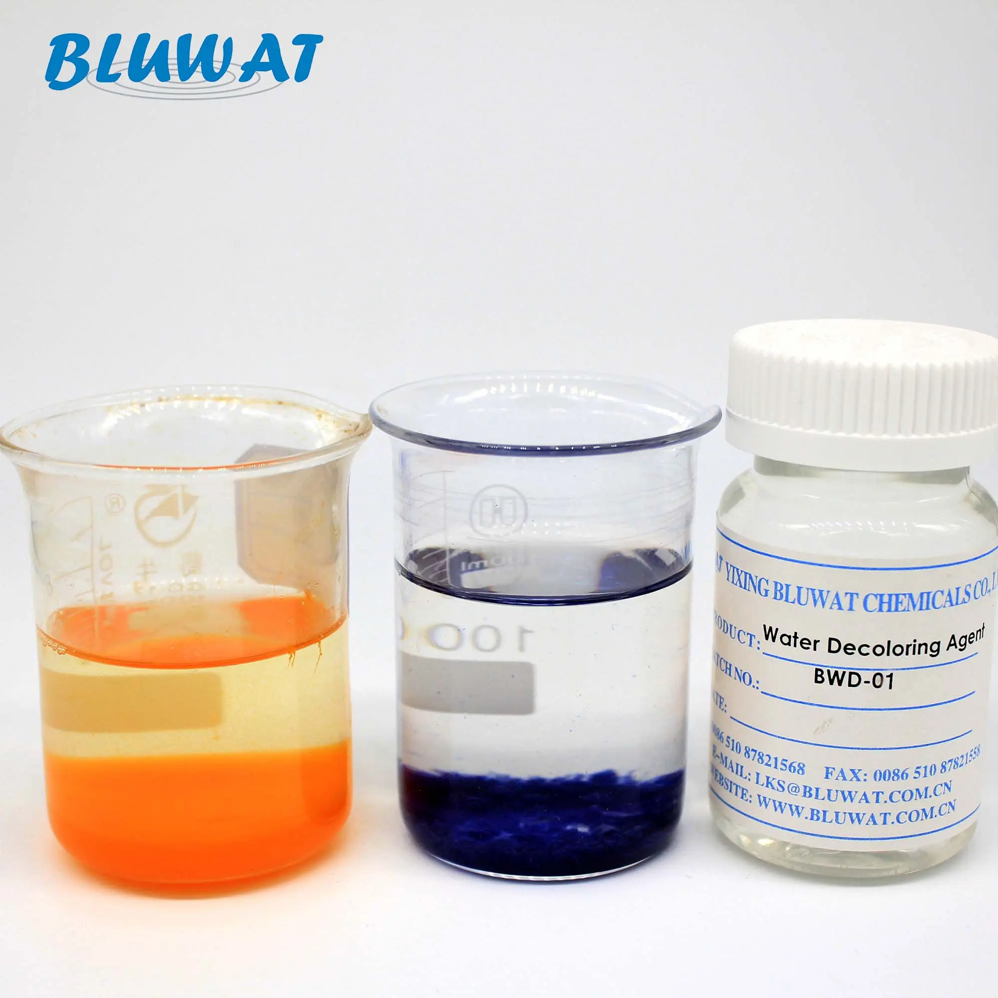 効果脱色化学薬品BWD水処理化学薬品