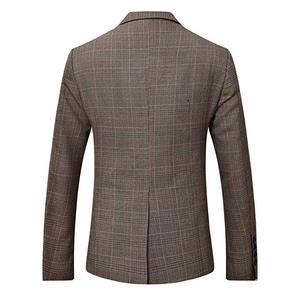 Di modo di trasporto (Giacca + Pantaloni + Vest) abiti da <span class=keywords><strong>uomo</strong></span> Vestito di Affari Formale per <span class=keywords><strong>uomo</strong></span> con Pantaloni Tuxedo Abiti Abiti <span class=keywords><strong>slim</strong></span> <span class=keywords><strong>fit</strong></span> per Gli Uomini - Product Image 3