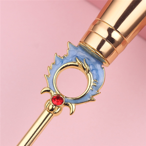Pro 8 pièces/ensemble or jeu <span class=keywords><strong>en</strong></span> <span class=keywords><strong>ligne</strong></span> Power Foundation cosmétiques rose doux Kit <span class=keywords><strong>de</strong></span> cheveux synthétiques Magic Girl métal pinceaux <span class=keywords><strong>de</strong></span> <span class=keywords><strong>maquillage</strong></span> ensemble - Product Image 4