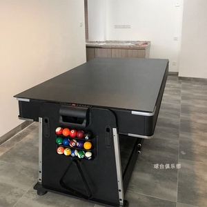 <span class=keywords><strong>Table</strong></span> <span class=keywords><strong>de</strong></span> jeux multifonctionnelle 4-en-1 <span class=keywords><strong>de</strong></span> 7 pieds, <span class=keywords><strong>de</strong></span> taille standard, réversible, avec billard, hockey sur air et tennis <span class=keywords><strong>de</strong></span> <span class=keywords><strong>table</strong></span> - Product Image 2