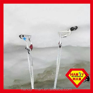 Tornillo para Hielo de Acero Inoxidable IS-1010 con Geometría de Dientes Avanzada, Clip Doble, Mango de 12/17/22 cm para Escalada en Hielo y Montañismo - Product Image 6