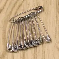 New Extra Large Safety Pins Silver Gold Metal Crafting Diapers Loop Pin