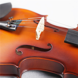 Estudiantes Principiantes Violín Violín de Madera Maciza 4/4 3/4 1/4 Con <span class=keywords><strong>el</strong></span> Caso Del Arco Hecho en China - Product Image 6