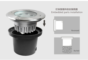 <span class=keywords><strong>Agua</strong></span> de acero inoxidable resisten exterior led enterrada 6 W - Product Image 3