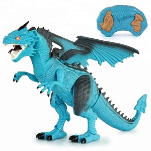 Vendita calda RC <span class=keywords><strong>dinosauro</strong></span> giocattolo drago fiamma telecomando <span class=keywords><strong>dinosauro</strong></span> ambulante con luce e musica - Product Image 1