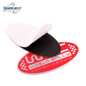 Emblema Adhesivo Personalizado de Aluminio con Logotipo de Marca de Auto - Product Image 4