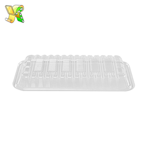 Quail meat packaging tray pp blister plastic box tray apple trays biodegradable