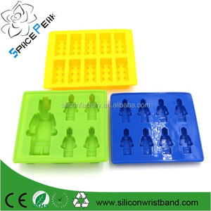 Grupos de moldes de silicona para Lego amantes. bandeja para hacer hielo, jalea, caramelo Brownie - Product Image 6
