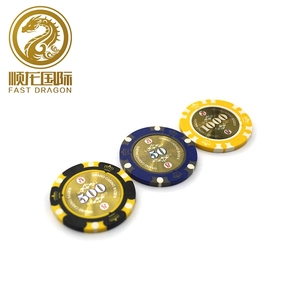Valeur Salle de Poker Étiquette Casino Jetons En Argile de Haute qualité Poker Jetons De Jeu Jeu Pub Accessoire - Product Image 2
