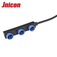 Connecteurs de câbles étanches Jnicon M15 standard à 2 broches mâle et femelle pour pilote LED