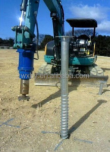 Perforadora de Pilotes Helicoidales para Excavadora, Perforadora Hidráulica, Taladro de Tierra, Perforadora de Tornillos para Tierra - Product Image 4