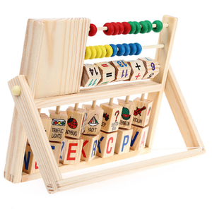 Giocattolo del bambino di Colore volto sorridente di Legno Montessori calcolo orologio Educazione della Prima <span class=keywords><strong>Infanzia</strong></span> In Età Prescolare Formazione Giocattoli Per Bambini - Product Image 4