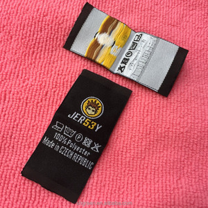 Etichetta Personalizzata per Camicie in Tessuto, Logo del Marchio Lavabile, Etichetta Tessuta per Camicie - Product Image 4