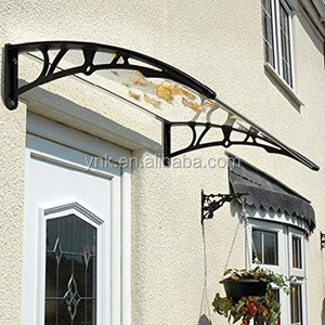 Mái Hiên Ngoài Trời Bằng <span class=keywords><strong>Polycarbonate</strong></span> Tự Làm, Mái Hiên Nửa Vòng Cho Cửa Sổ, Mái Hiên Pc Chống Thấm Nước - Product Image 6