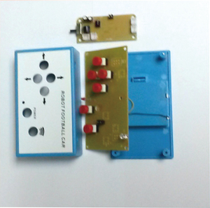 Robot Football Car 2.4G <b>Remote</b> <b>Control</b> With 4 Direction Buttons And Power Indicator <b>Light</b> Plastic Case - Product Image 2