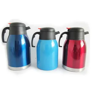 Hogar moderno 1.2L 1.5L 2L Botella de agua aislada de acero inoxidable Termo Tetera Cafetera