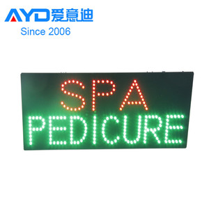 Enseigne LED d'ouverture pour publicité intérieure, idéale pour les salons de beauté, pédicure, épilation, et affichage des prix de carburant - Product Image 3