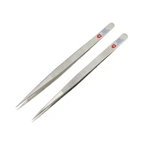 Jewelry Making Diamond Stone Picking Tools Eyebrow Tweezer Holding Gem Tweezers Without Lock